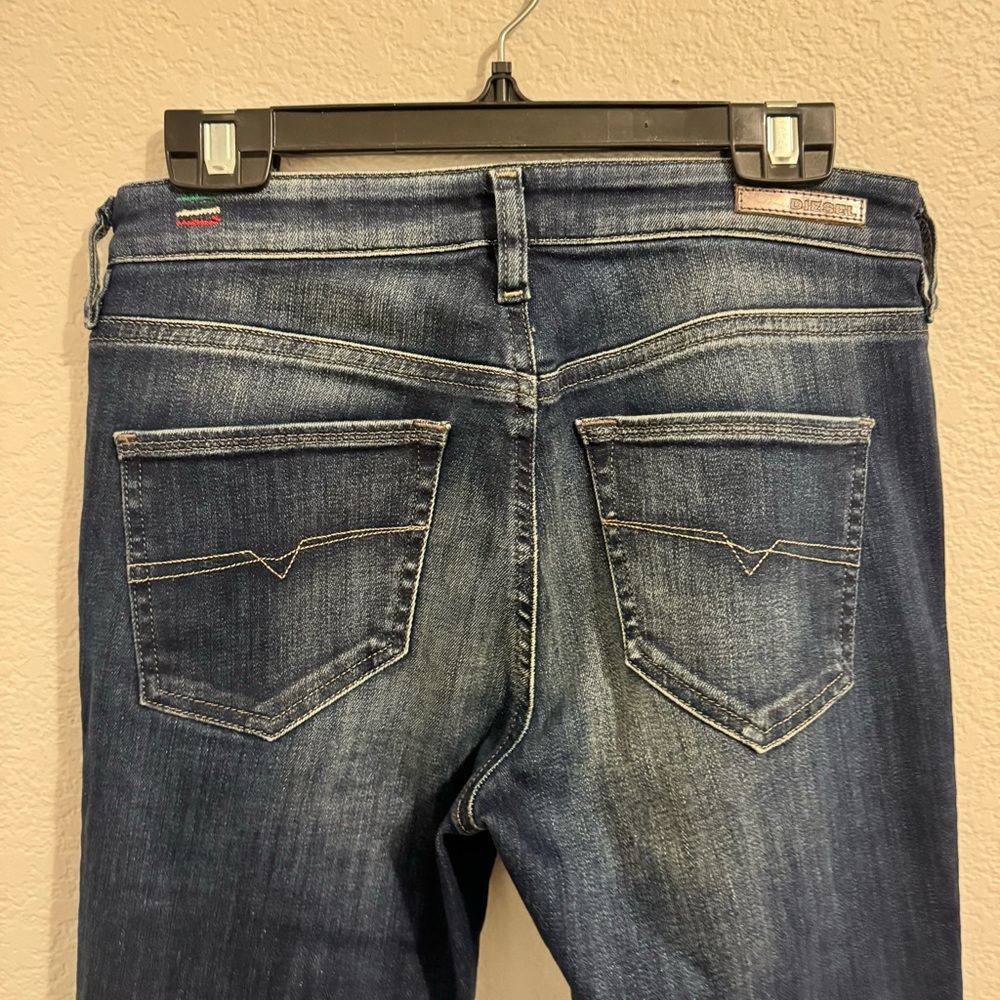 DIESEL Dark Wash Doris 0832K Super Skinny Jeans. Size Women’s W 27 L 32 - Picture 13 of 16